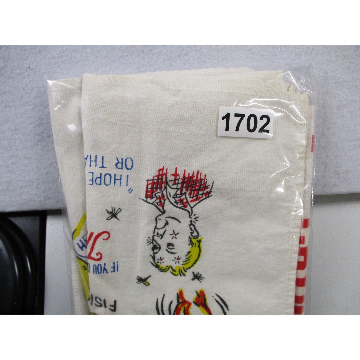 Bowlers Crying Towel Multicolor Cotton Retro Bowling Kitchen Tea Towel Humor