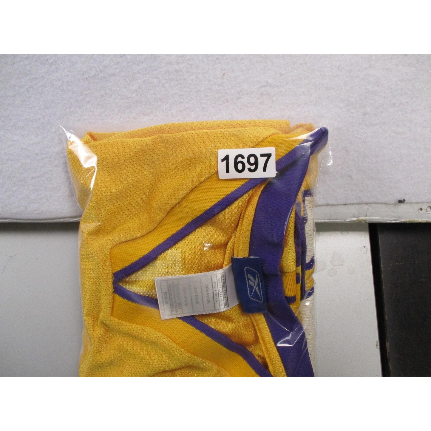 Los Angeles Lakers Jersey Mens Medium Gold Nba Shaquille Oneal 34 Reebok 1697