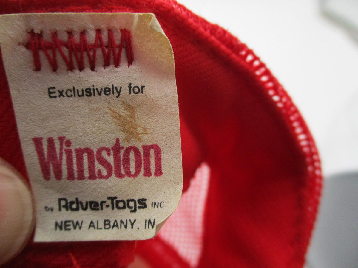 Vintage Super Bowl XXIII Hat Cap Snap Back OSFM Red NFL Football Mens Winston10