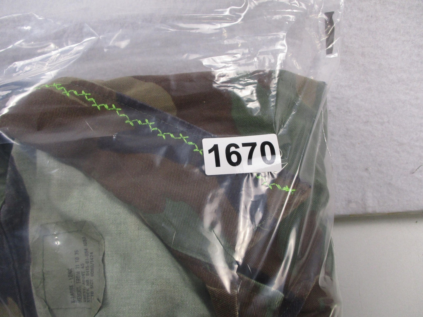 Aboves Garden Custom Jacket Mens XLT Green Camo Military Skull Dragon Patchwork19