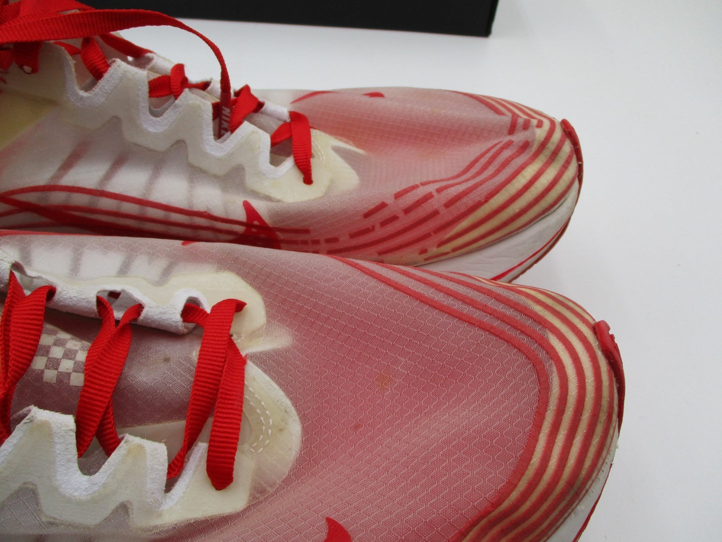 Nike NikeLab Zoom Fly SP 'Tokyo' Translucent / Red Sz 13 Men's AJ9282-100 (1B4)17
