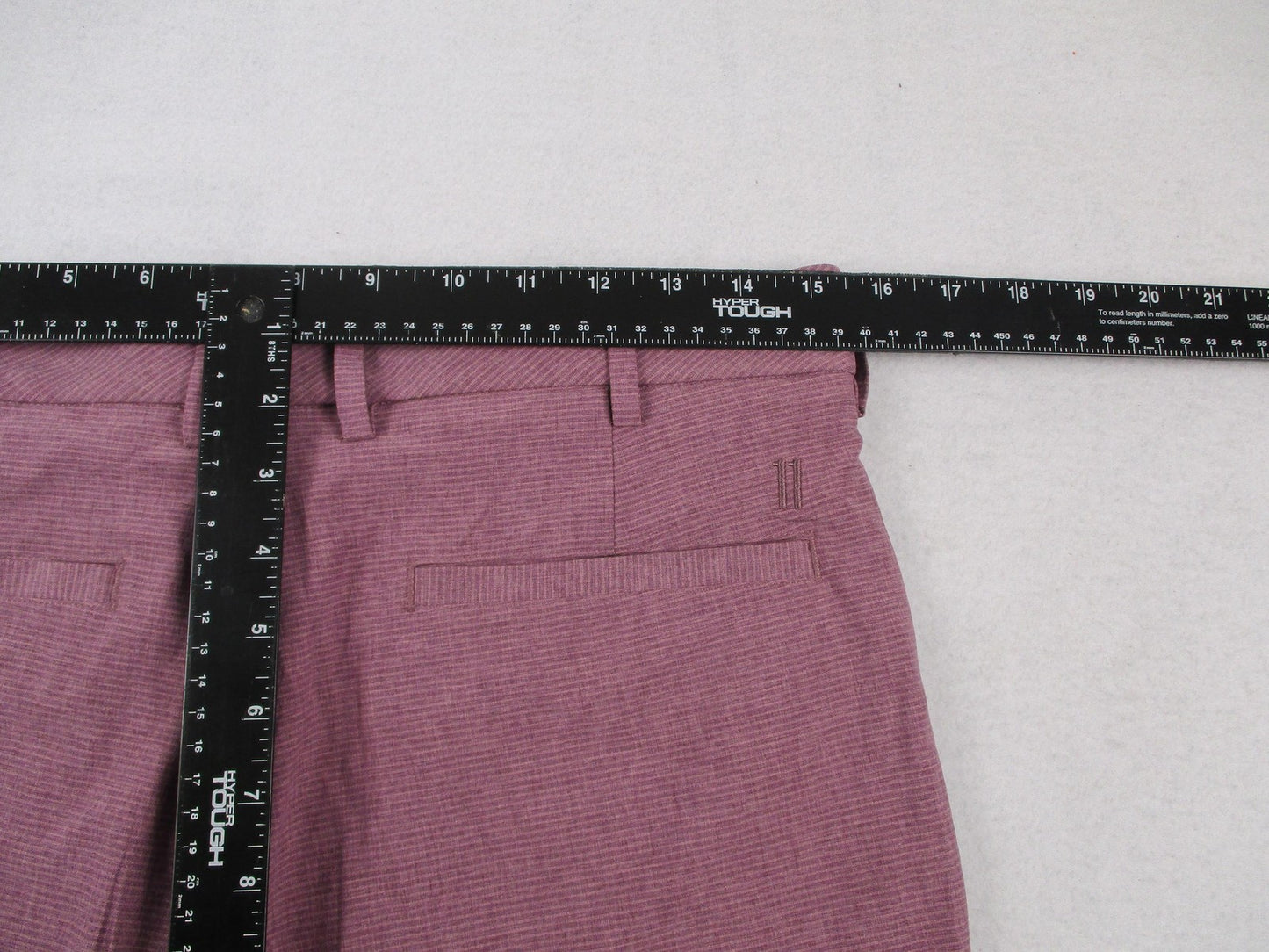Walter Hagen Performance 11 Golf Shorts Mens 30 Beet Purple Micro Lines