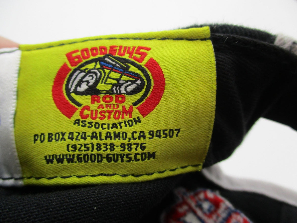 Goodguys Hat Cap Snap Back Mens One Size Black Hot Rod Car Embroidered Graphic11