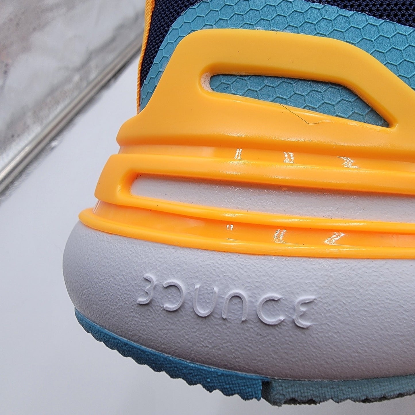 Adidas Mens RapidaSport Blue Running Shoes Sz 5 HP6126