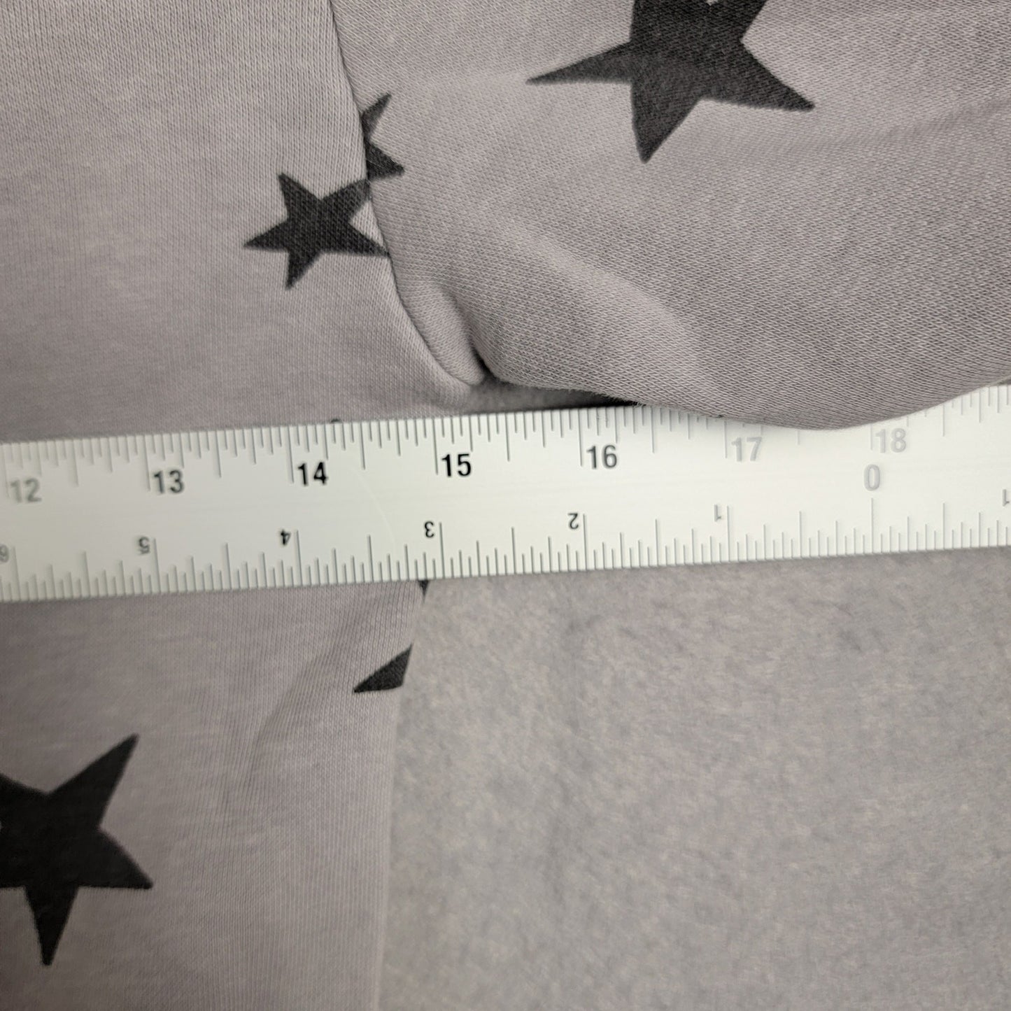 H&M Girls White & Gray Full Zip Cotton Blend Hoodie 5T/6