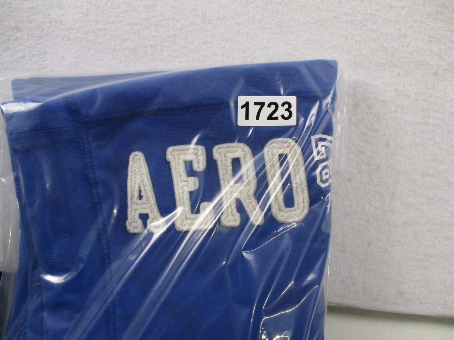 Aeropostale Sweatpants Womens XL Blue Fleece NY AERO 87 Jogger Pants 172311