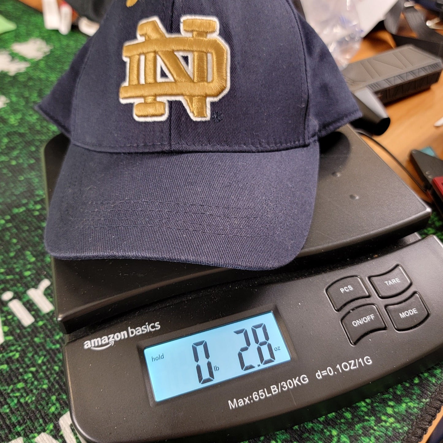 Notre Dame Top of the World Cap Sz 6.56 7/8 One Fit 20127