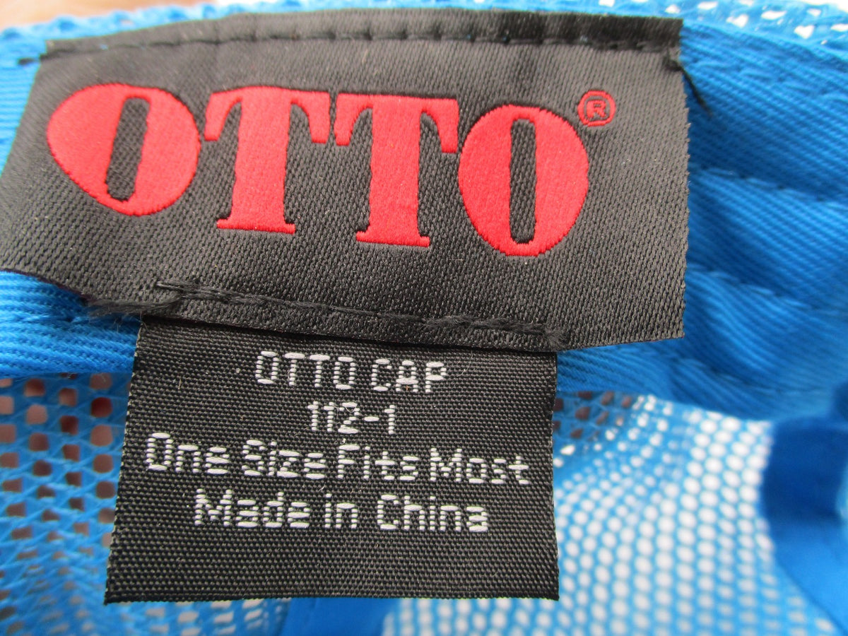 ARS Powersports Hat Cap Snap Back Mens One Size Black Mesh Trucker Otto 112-111