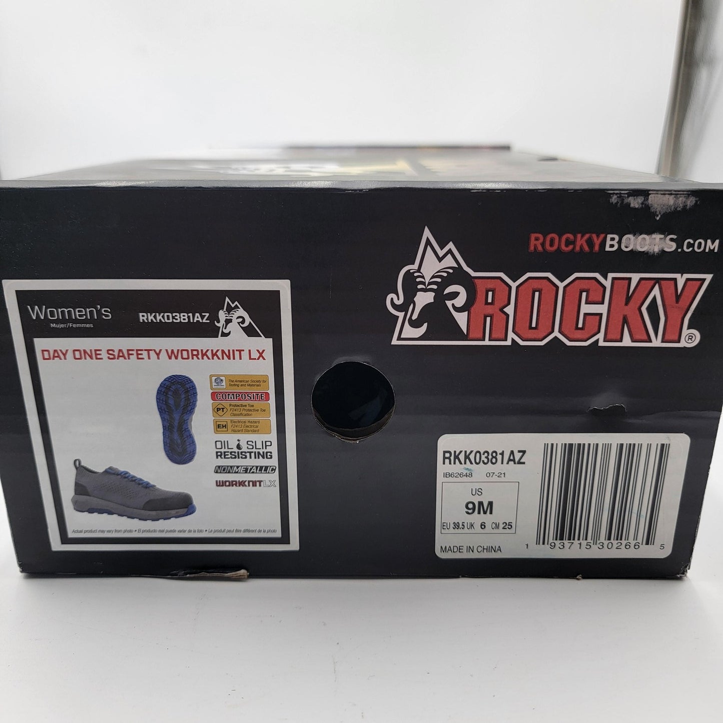 Rocky Day One Workknit LX Shoes Womens Size 9M Composite Toe Slip Resistant Work8
