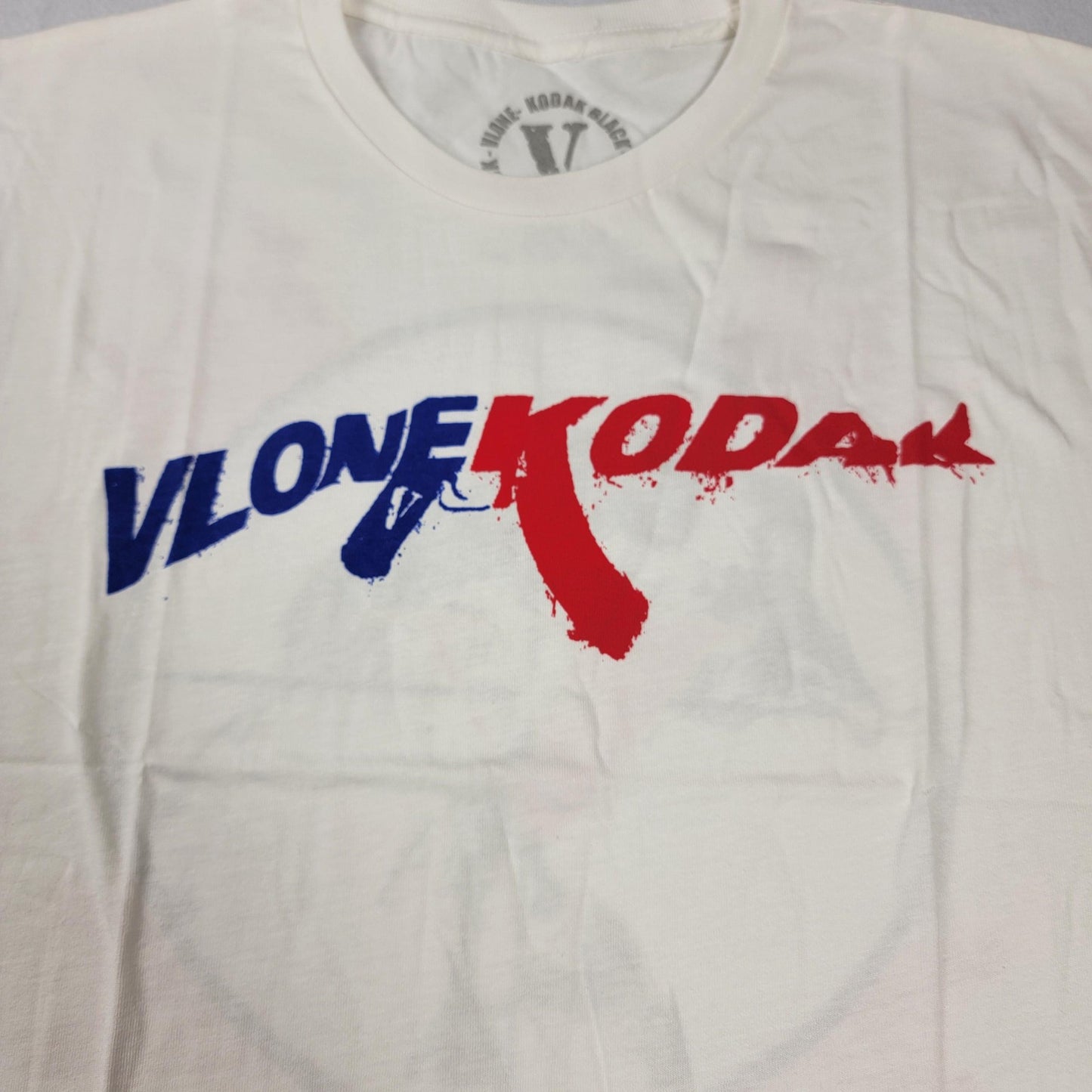 VLONE x Kodak Black Shirt Unisex White Graphic Rap Tee Limited Drop