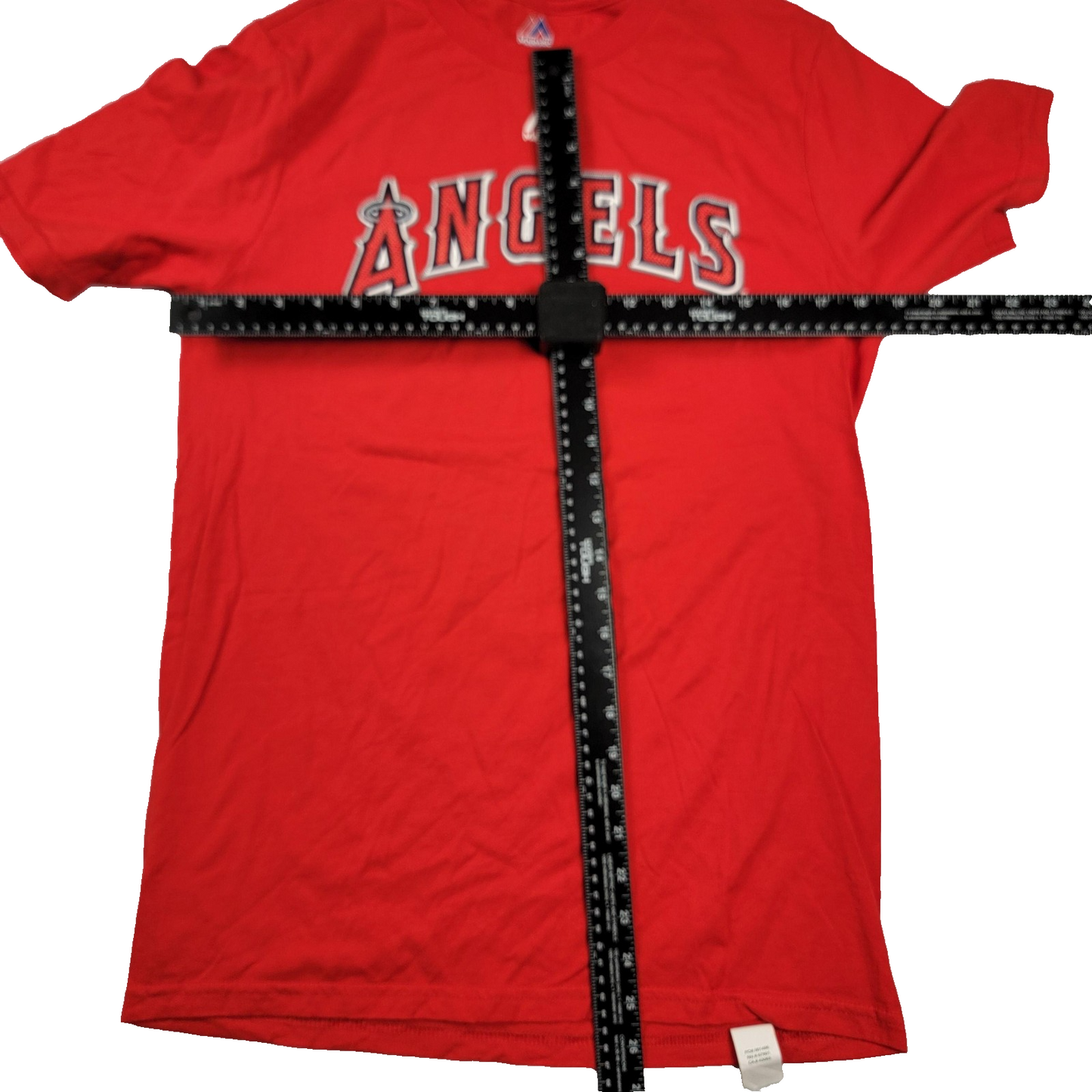 Los Angeles Angels Shirt Mens XL Red MLB Baseball Richards 43 Player Tee