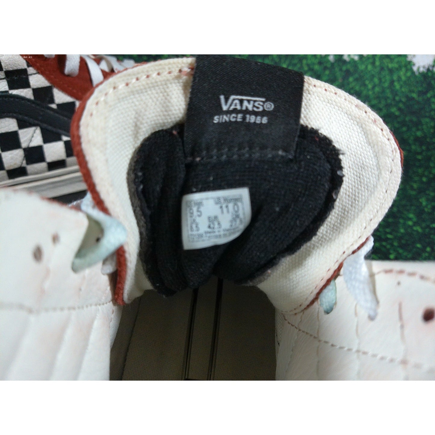 Vans Sk8Hi 'Desert Snake' Sz 9.5 VN0A7Q5NB6K