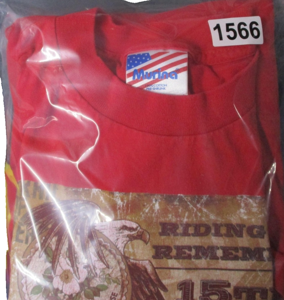 Trail Of Tears Shirt Lot 3 Mens Medium Gildan Murina Motorcycle Graphic Red Blue13