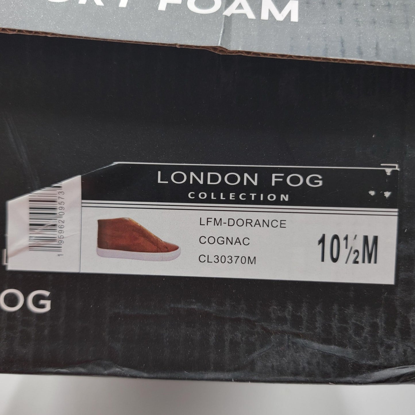 London Fog Shoes Mens Size 10.5 Cognac Brown Dorance Memory Foam Comfort Casual8