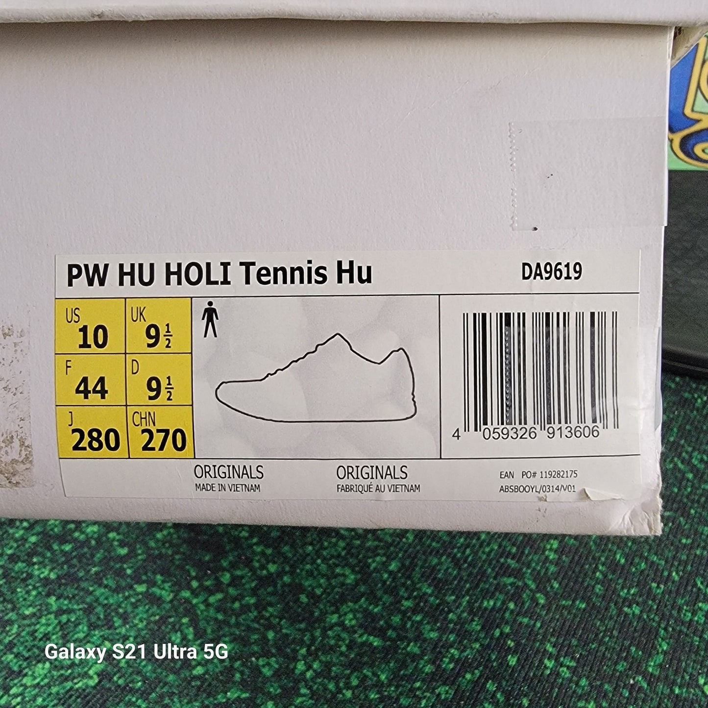 Adidas Pharrell Williams DA9619 Men's Holi Green Athletic Sneaker Shoes Sz 1010