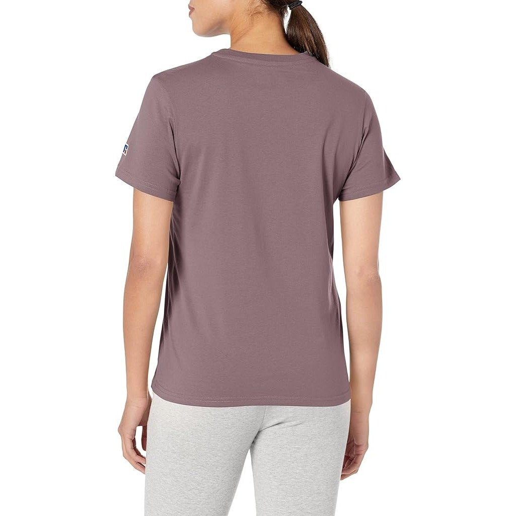 Russell Athletic Women's Graphic Logo Short Sleeve Tee Dusk Purple