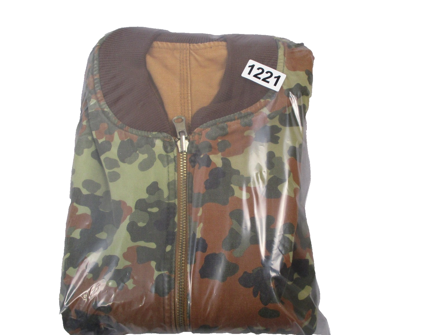Cult of Individuality Vest Mens Medium Tan/Camo Canvas Reversible