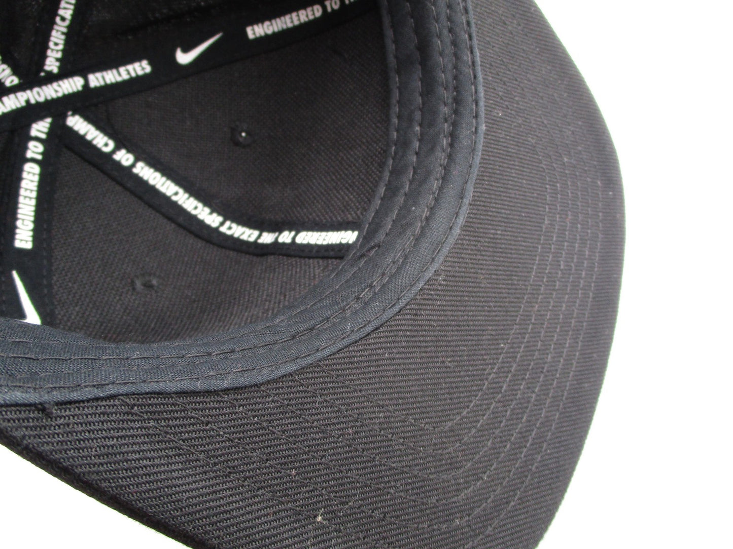 Nike Hat Cap Snap Back Boys Adjustable Black Embroidered Baseball Twill Logo12