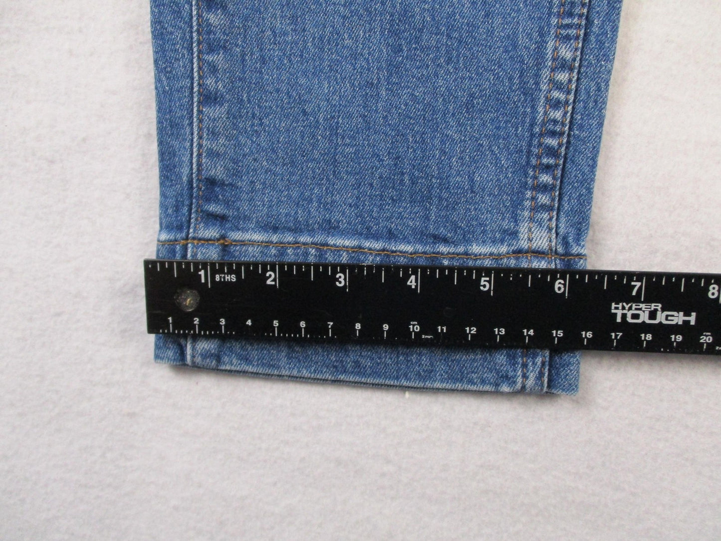 Madewell Jeans Womens 24 Blue High Rise Straight Button Fly Stretch Denim 145715