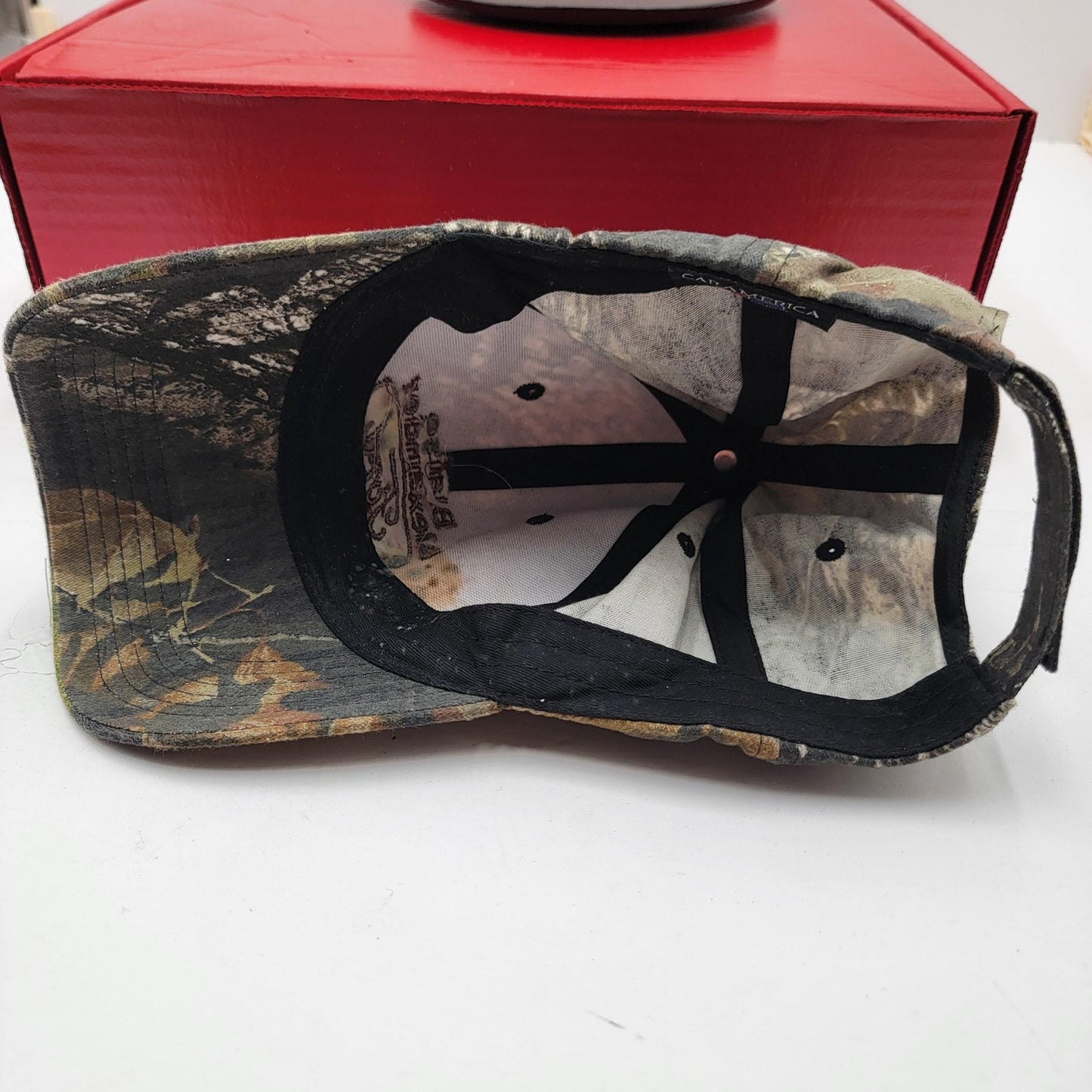Blaise Alexander Ford Hat Cap Strap Back Camouflage Camo Embroidered Mens Green7