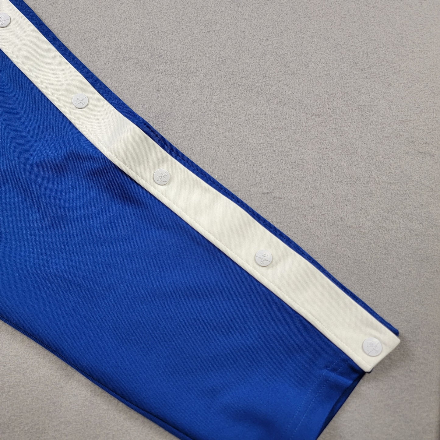 LRG Lifted Research Group Point Guard Knit Pants Medium Cobalt Blue Snap NWT11