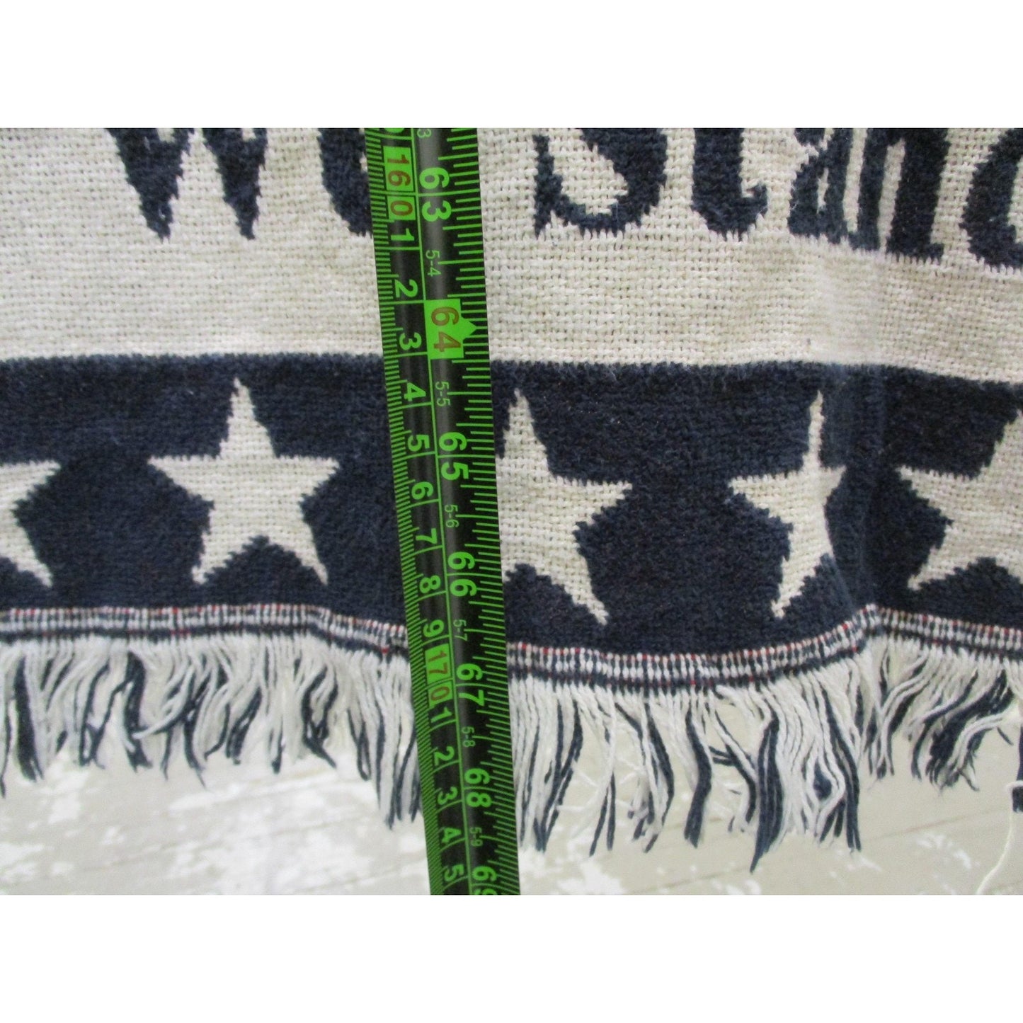 West Palm Beach Fire Rescue Red White Blue Patriotic Reversible Throw Blanket