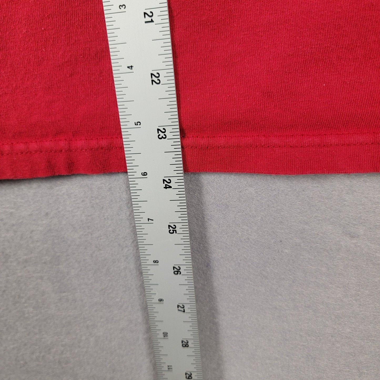 Vibes Legend Teddy Bear Basketball Graphic T Shirt Boys L Red Used7