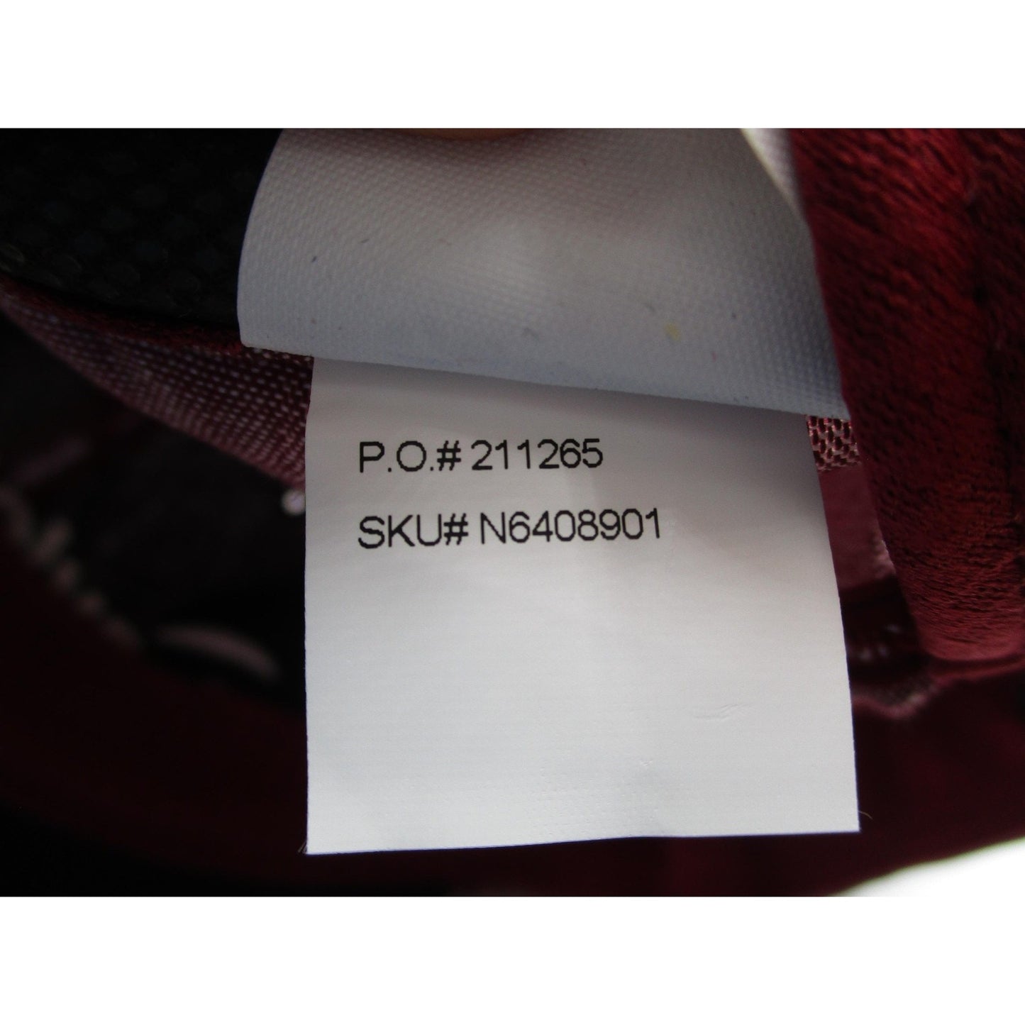 Taylormade Hat Cap Strap Back Mens One Size Red Lightweight Golf Embroidered