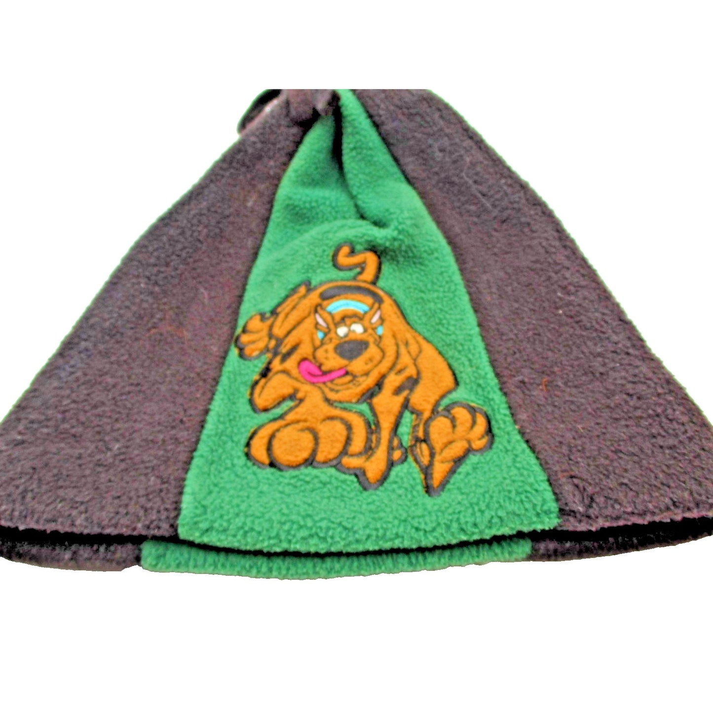 Scooby Doo Hat Beanie Boys One Size Green Fleece Winter Embroidered Cartoon