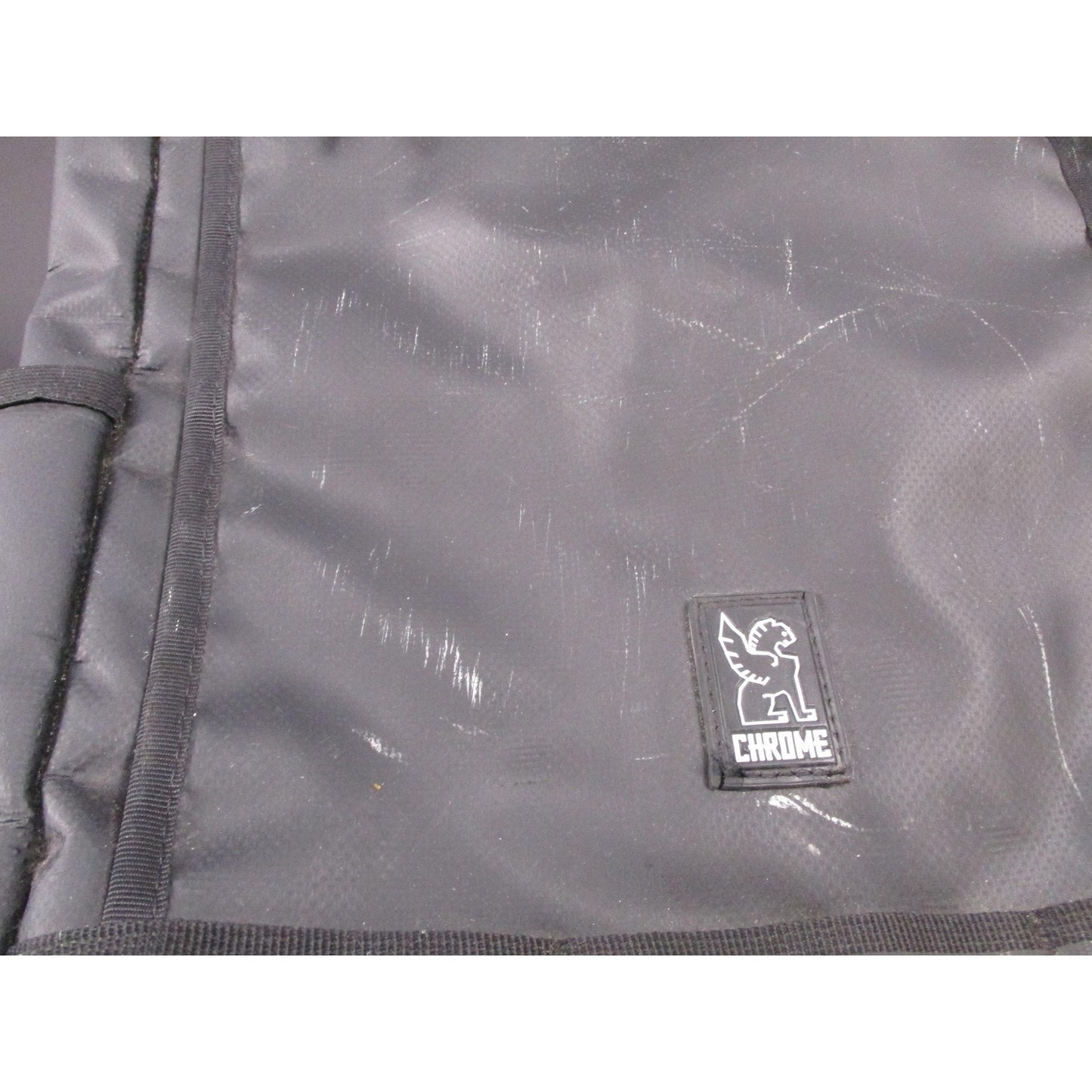 Chrome Black 18 Water Resistant Laptop Backpack Bag Men Travel Gear Urban