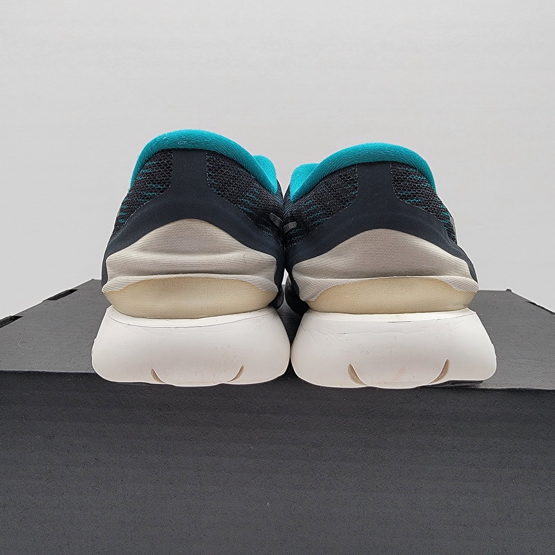 Nike Free 5.0 Womens 7.5 Running Shoes Black Teal Pink 749593-401 No Box4