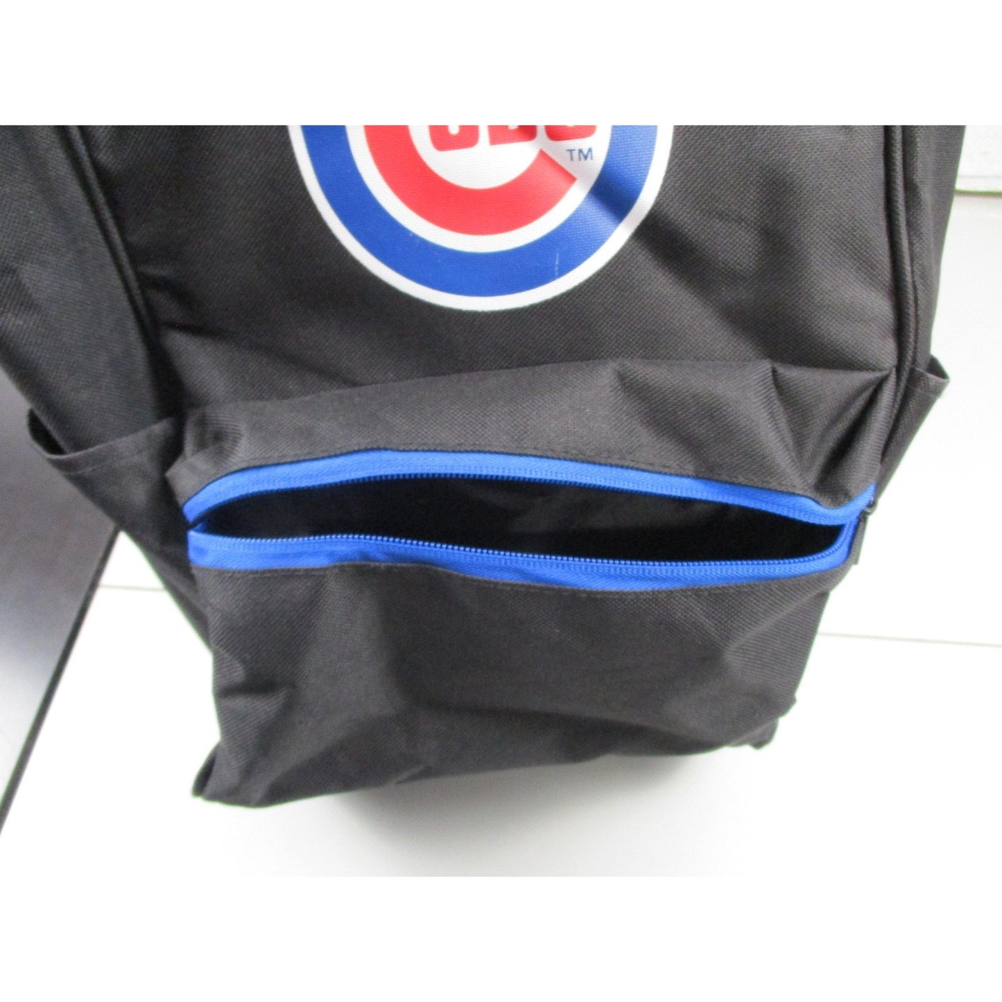 Chicago Cubs Backpack Mens One Size Black Mlb Baseball Foco Bookbag Fan Gear