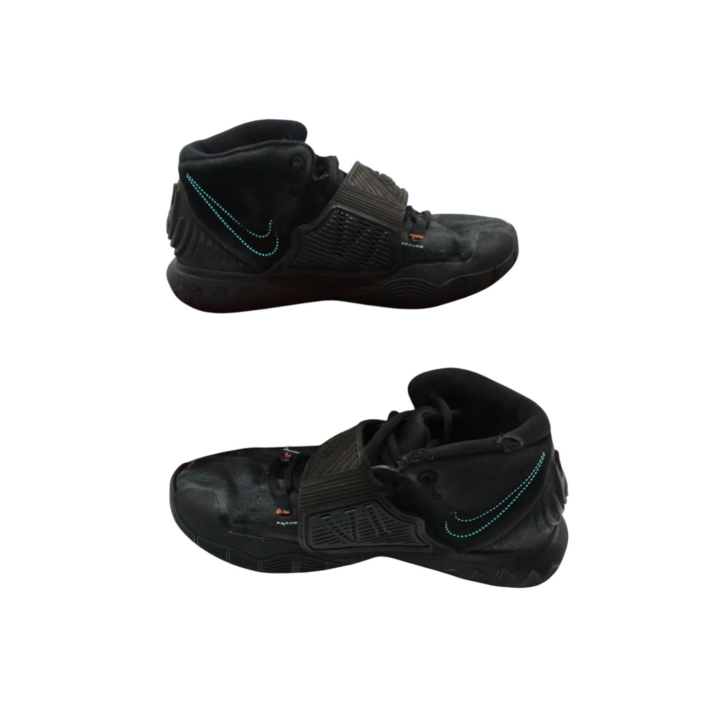 Nike Kyrie 6 GS Eleven BQ5599-006 Black Youth 6.5Y Used 1I83