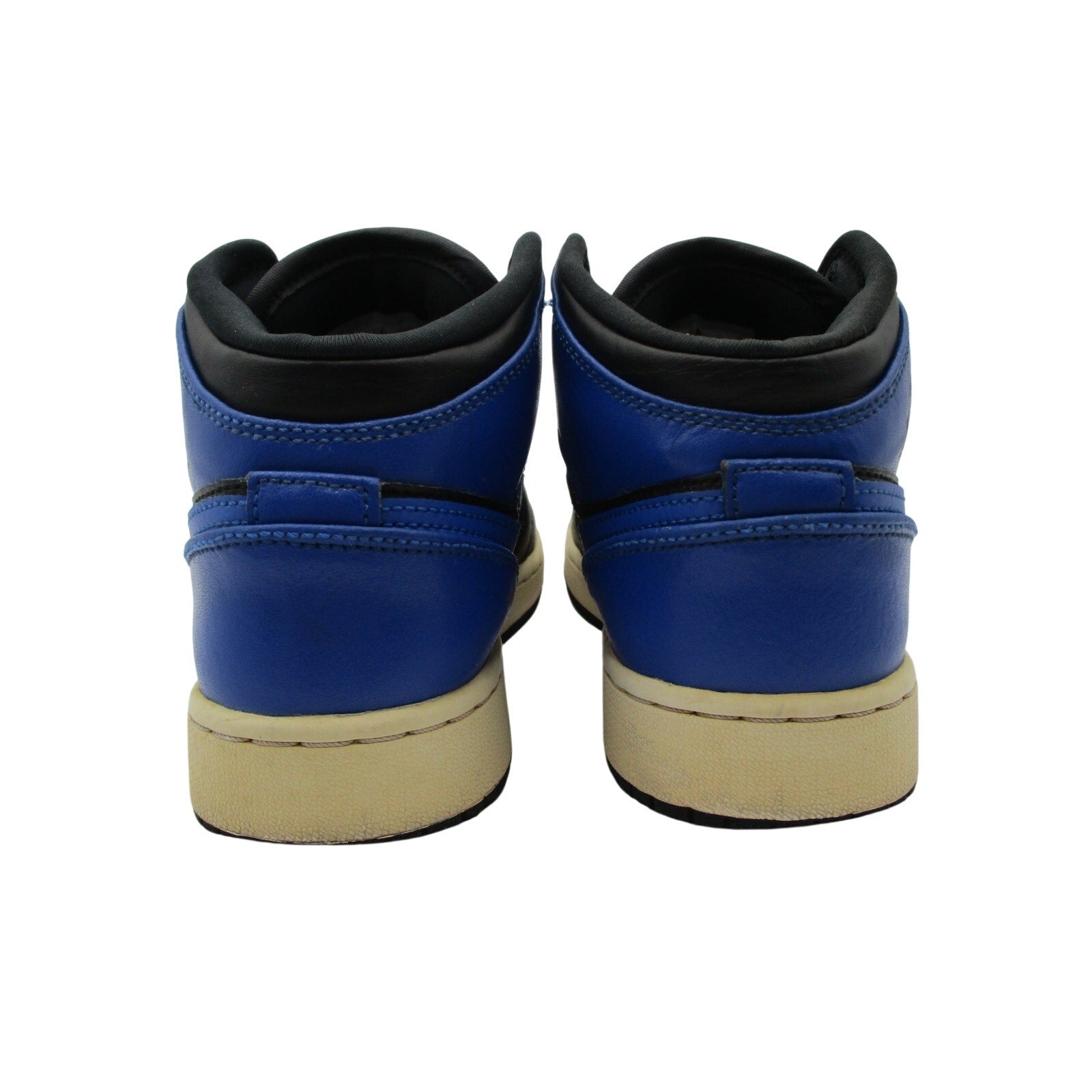 Air Jordan 1 Mid Hyper Royal GS 5Y Womens 6.5 Preowned 554725-0777