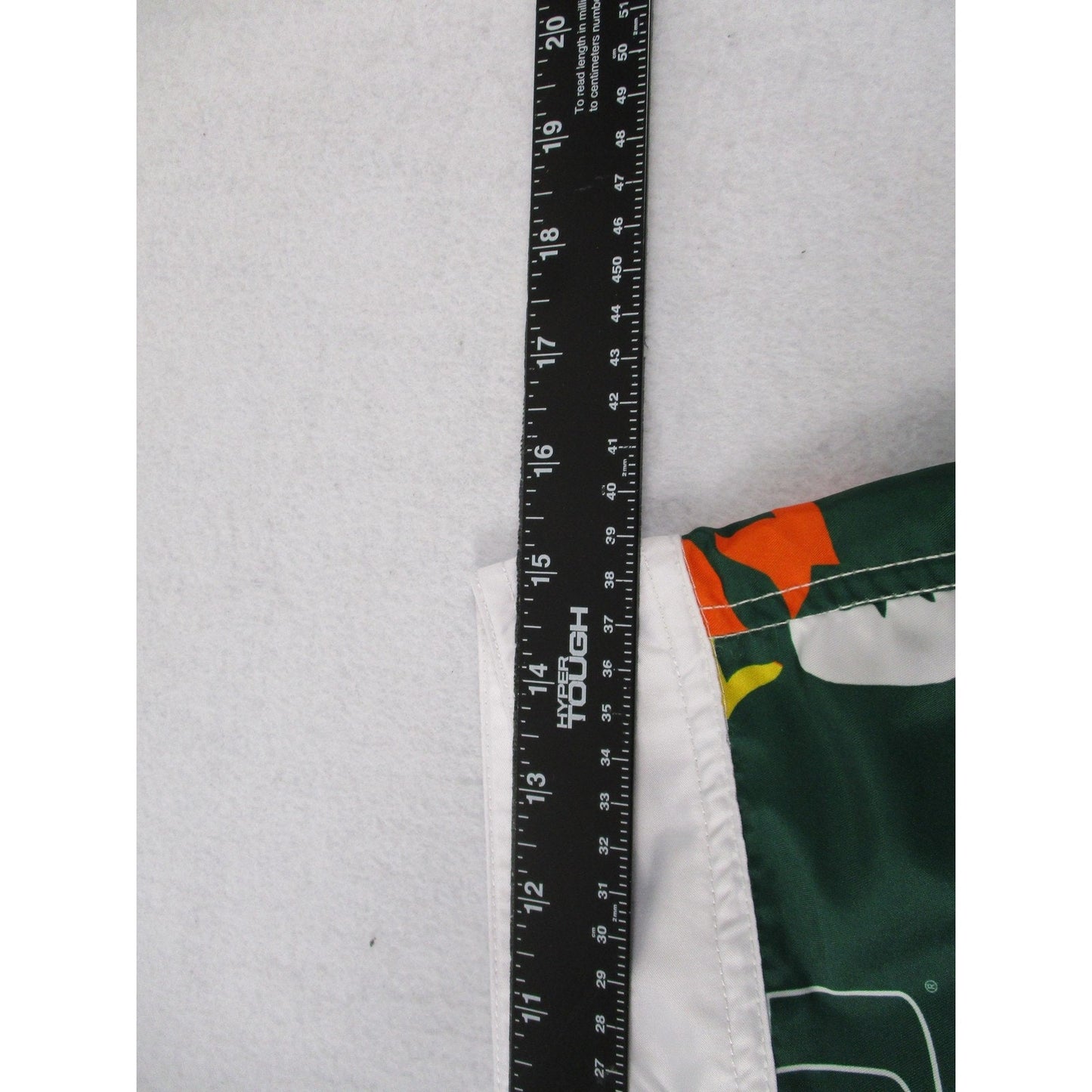 Miami Hurricanes Shorts Mens 30 Green Ncaa Football Wes And Willy Swim Trunks