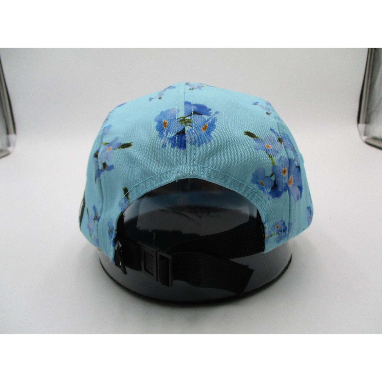 The Forty Ninth Hat Cap Strap Back Mens One Size Blue Floral Alaska 5 Panel