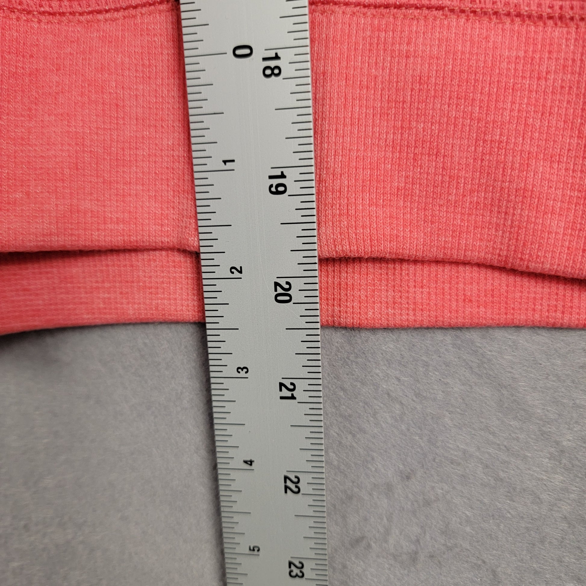 Fitwear Womens Hoodie M US 6 Coral Red Full Zip Jacket NWT7