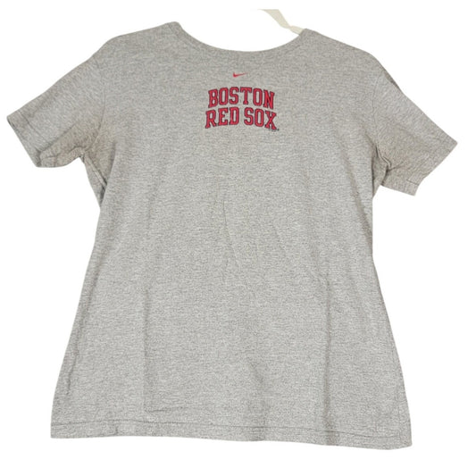 Nike Team Boston Red Sox T-Shirt Youth Size L (12-14) Gray