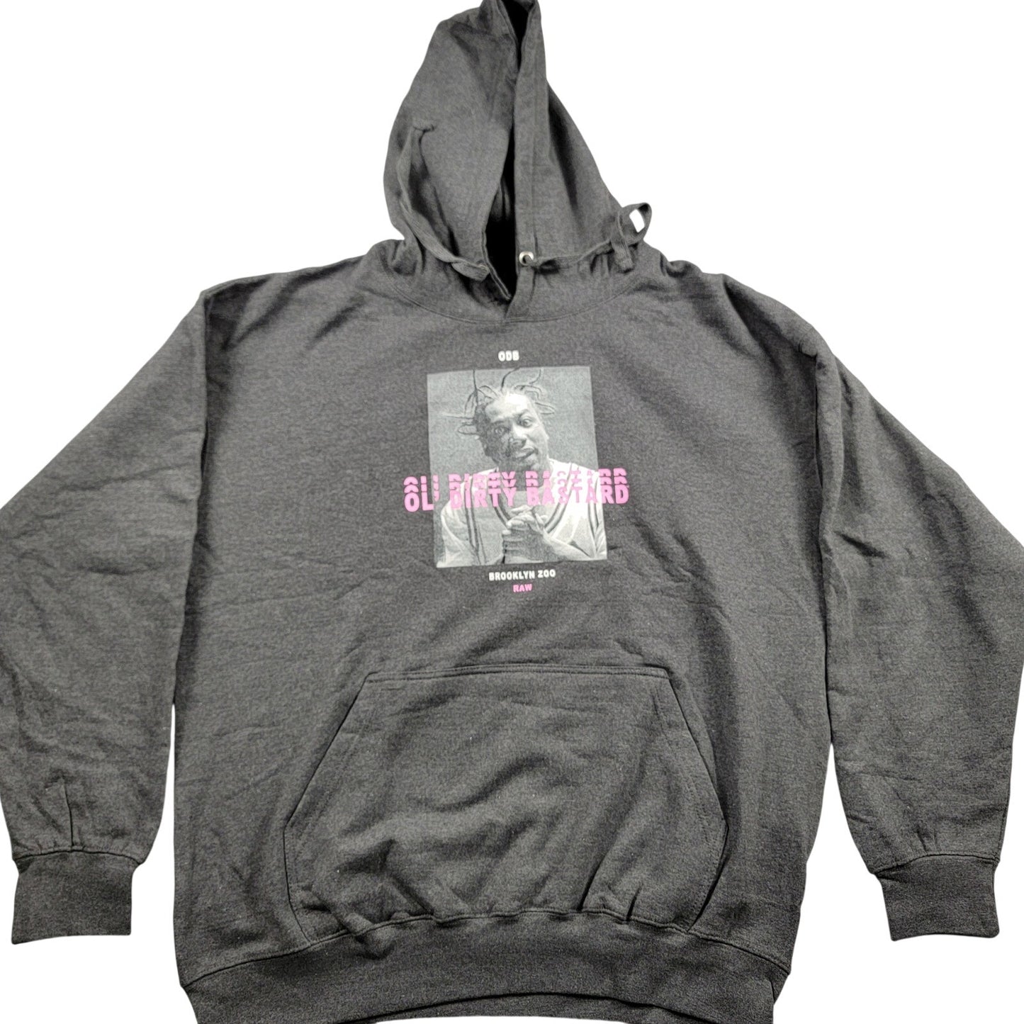 ODB Ol Dirty Bastard Black Pullover Hoodie Sz XL NWT 4580