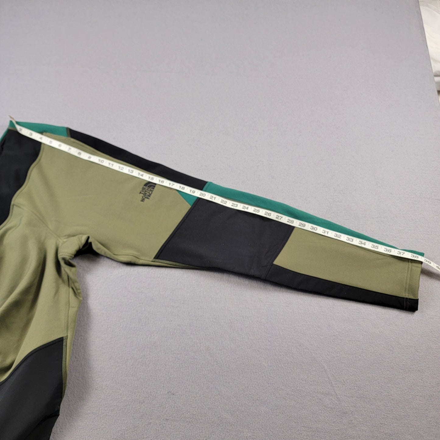 The North Face Steep Tech Women's Tights | Size XL | Sage Green / Teal / Black | Colorblock | NWOT