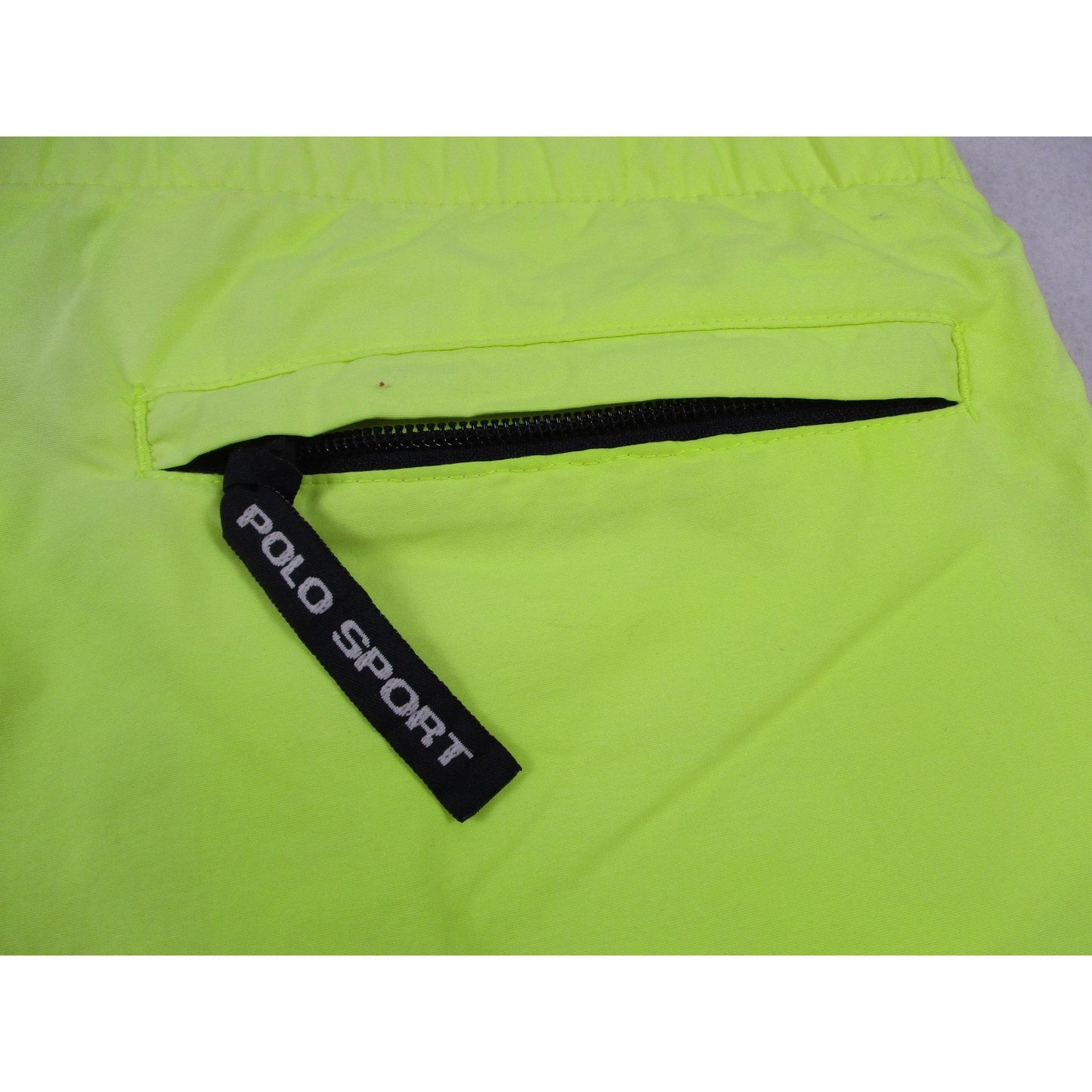 Polo Sport Ralph Lauren Swim Trunks Mens Xl Yellow Neon Mesh Lined 1730