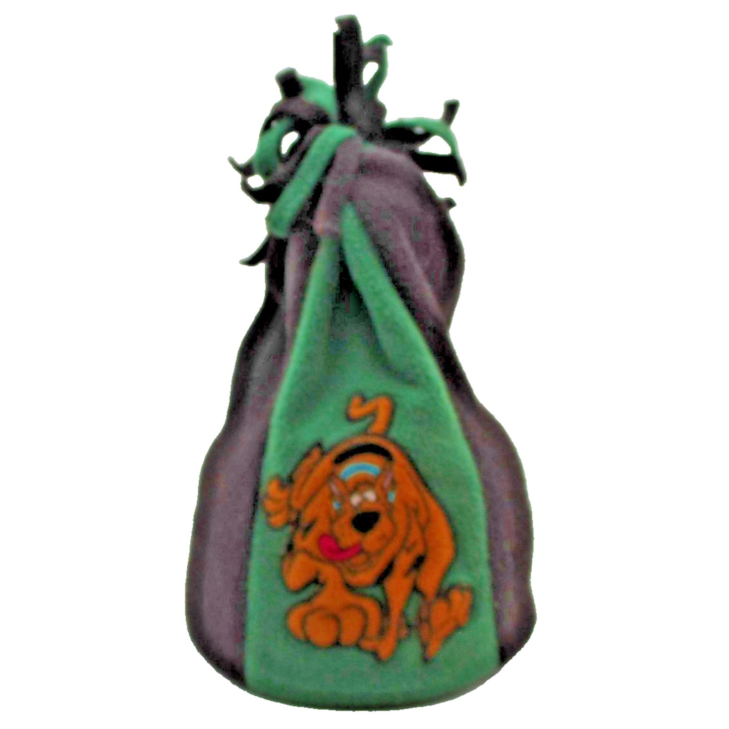 Scooby Doo Hat Beanie Boys One Size Green Fleece Winter Embroidered Cartoon