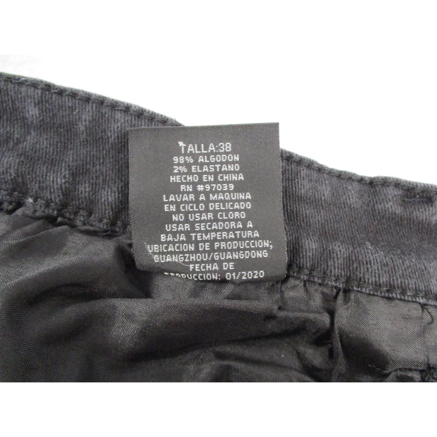 Demolition Shorts Mens 38 Black Paint Splatter Biker Denim Distressed Stretch