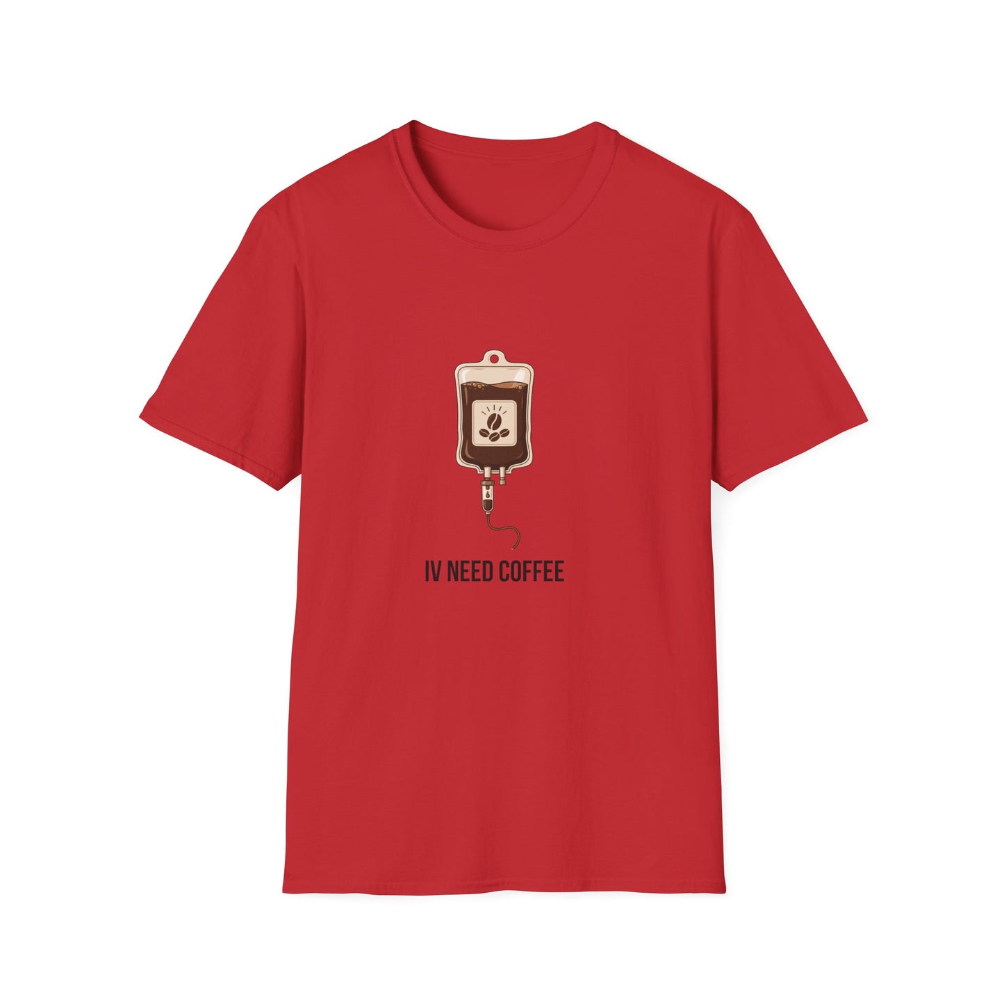Funny Nurse IV Need Coffee T-Shirt — Nurses Week Gift or All Year Round New