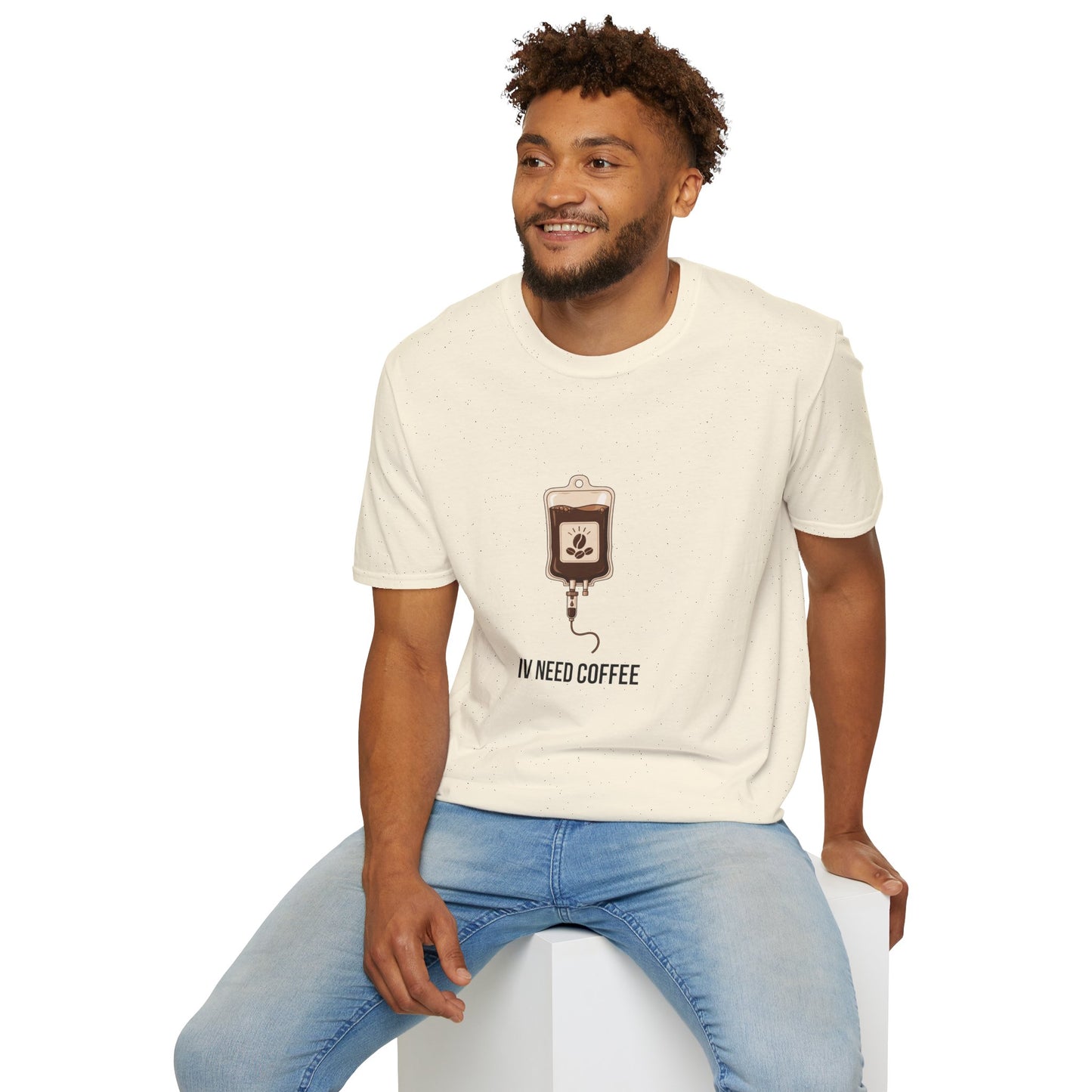 Funny Nurse IV Need Coffee T-Shirt — Nurses Week Gift or All Year Round New