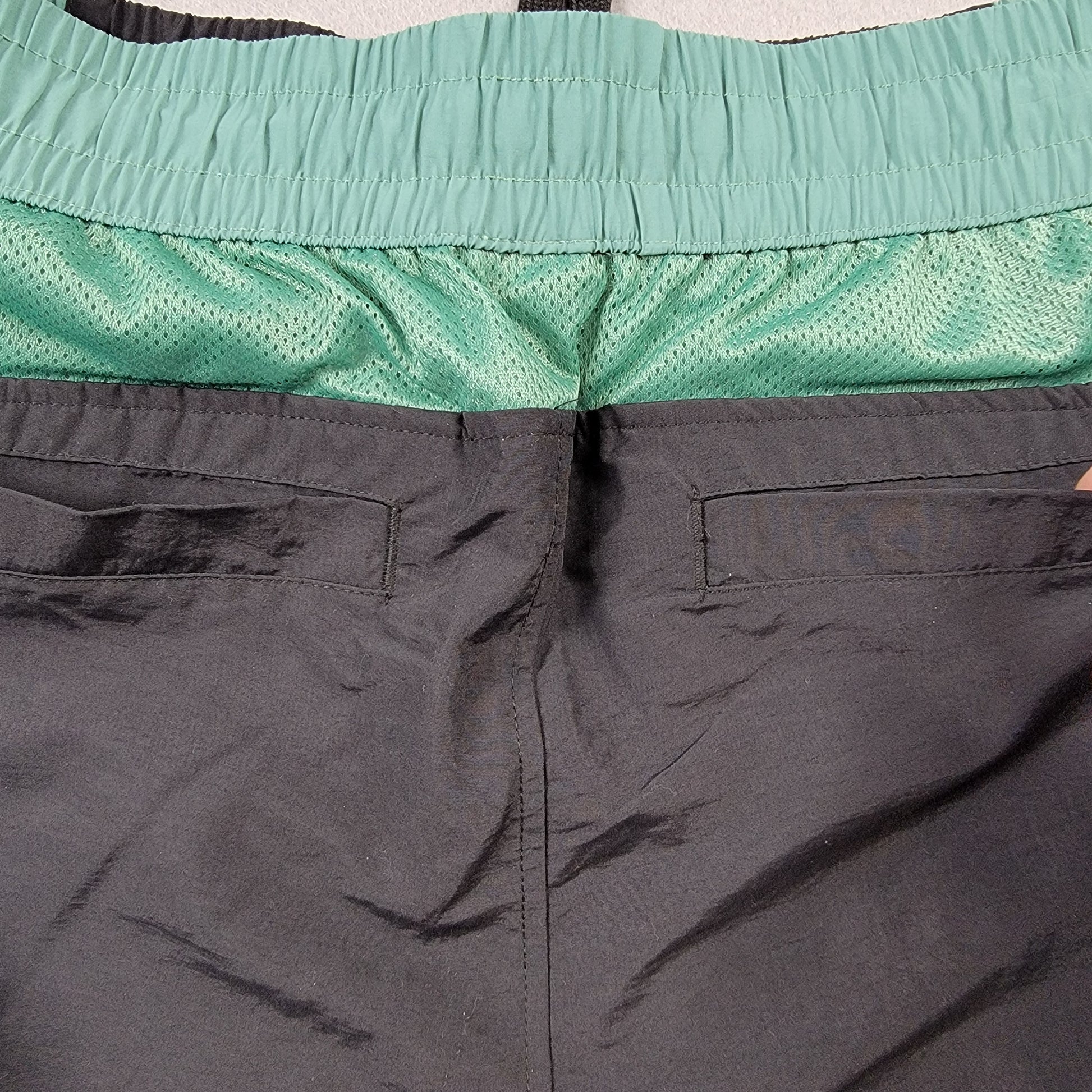 Russell Athletics Trac Pants Sz Large NWT Black/White/Green 5218