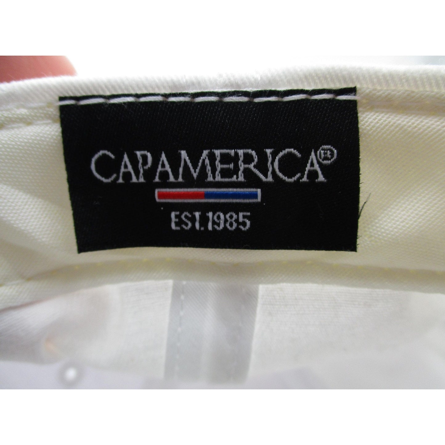 Mercedes Benz Hat Cap Strap Back Mens One Size White Embroidered Cap America