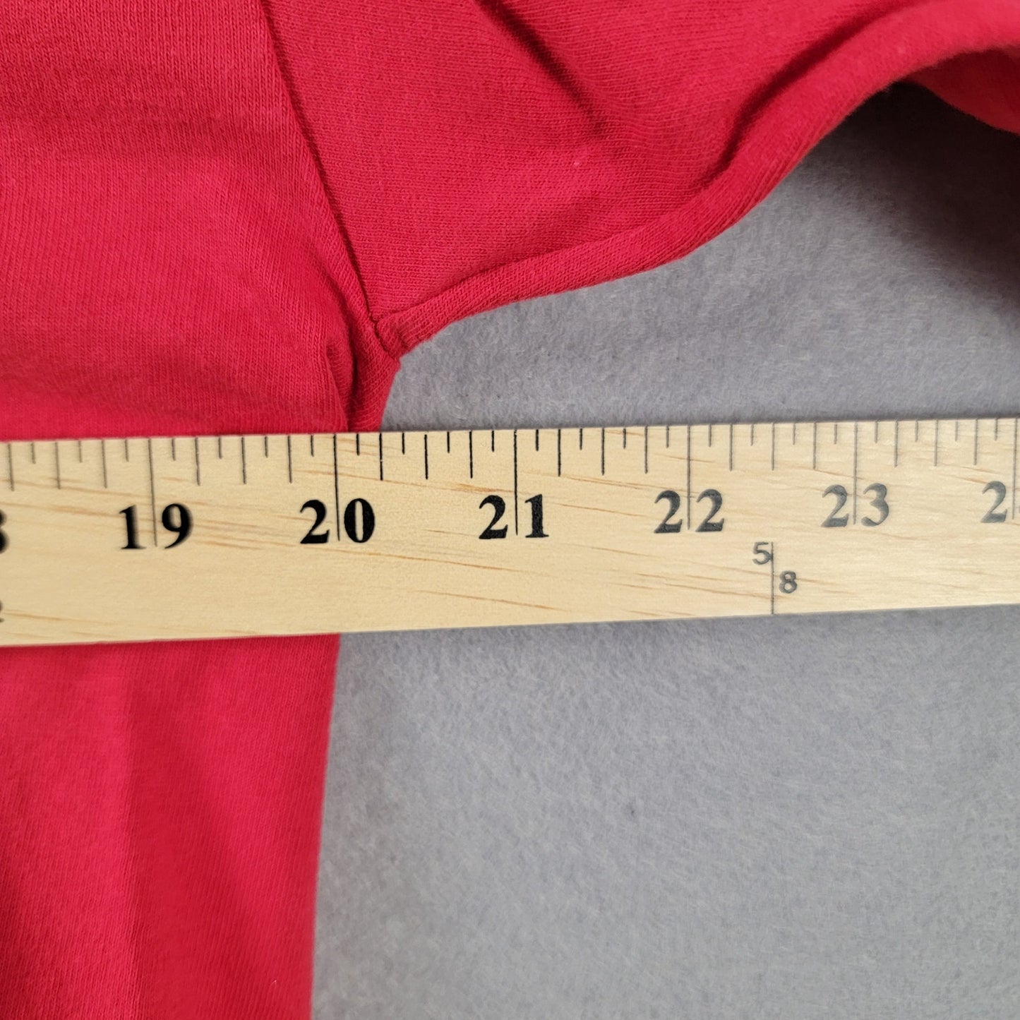 Hanes Maryland Terrapins Long Sleeve T-Shirt Mens Size L Red Turtle Logo