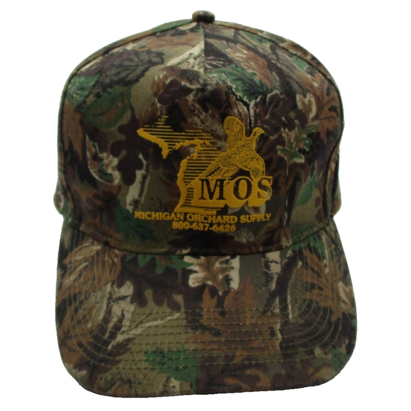 Michigan Orchard Supply Hat Cap Snap Back Mens One Size Green Camo Otto Hunting