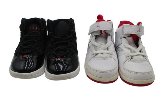 Jordan Max Aura & Flight Club 91 TD Toddler 8C Bundle Preowned Bred0